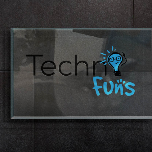 Logo Design Techno Funs