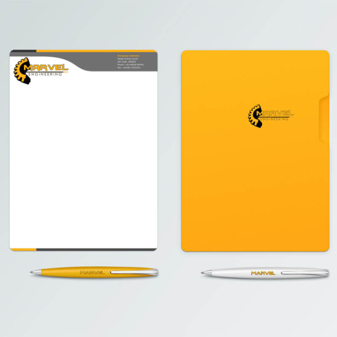 Business Stationary Design Marvel