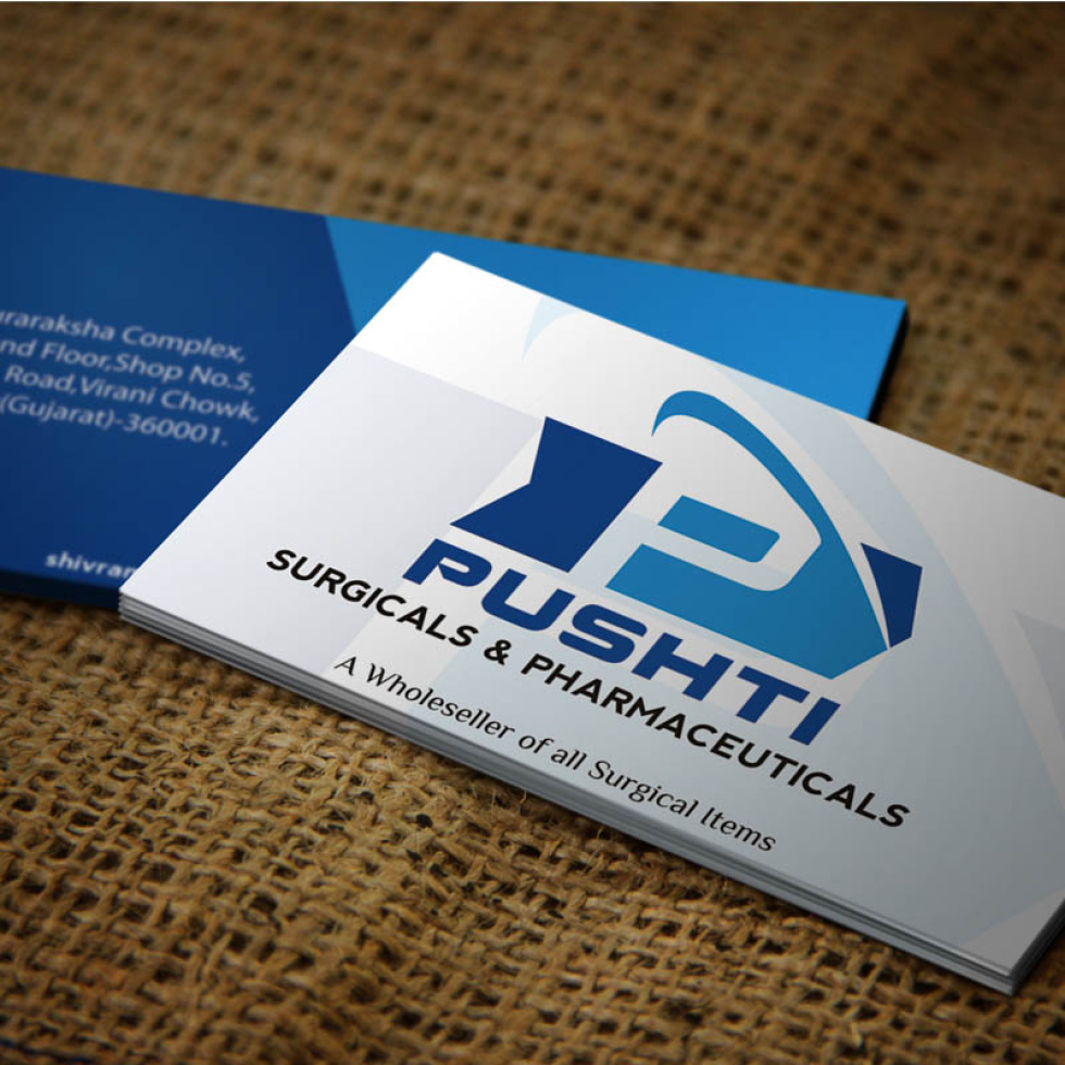 Business Card Design Pusti